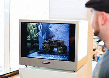Porcellana Schermo LCD trasparente del negozio di gioielli/esposizioni LCD trasparenti del chiosco fornitore