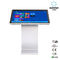La pubblicità del touch screen del cavalletto visualizza lo schermo LCD di pubblicità di luminosità di 500 pidocchi fornitore