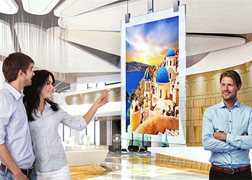 Porcellana Schermo di visualizzazione trasparente originale di Samsung 55 OLED per i titoli negoziabili fornitore