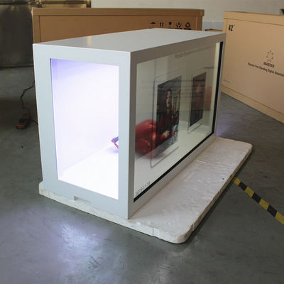 Porcellana Schermo trasparente di Digital di colore ricco/esposizione LCD trasparente centro commerciale fornitore