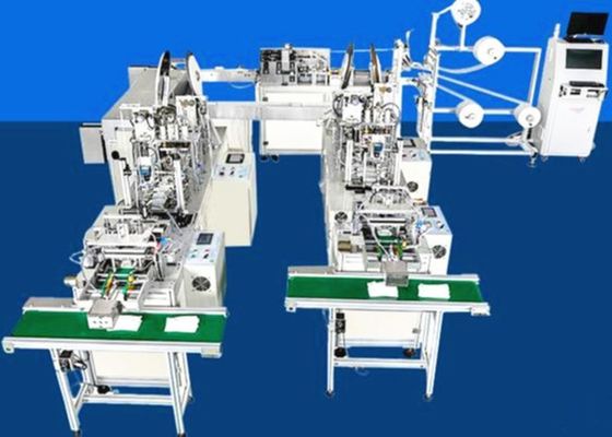 Porcellana La macchina eliminabile della maschera di protezione dell'alta sicurezza con automatico ferma la funzione fornitore