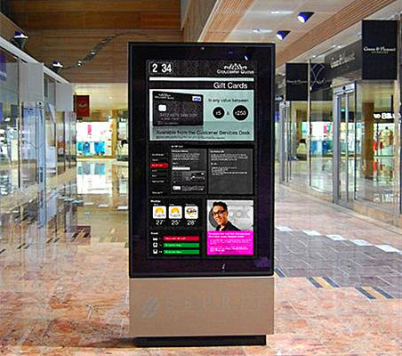 Chiosco di Wayfinding del centro commerciale/terminale di self service interattivi con il multi supporto di lingua fornitore