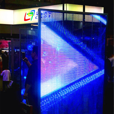 L'esposizione di LED trasparente leggera facile installa i segni di isolato LED fornitore